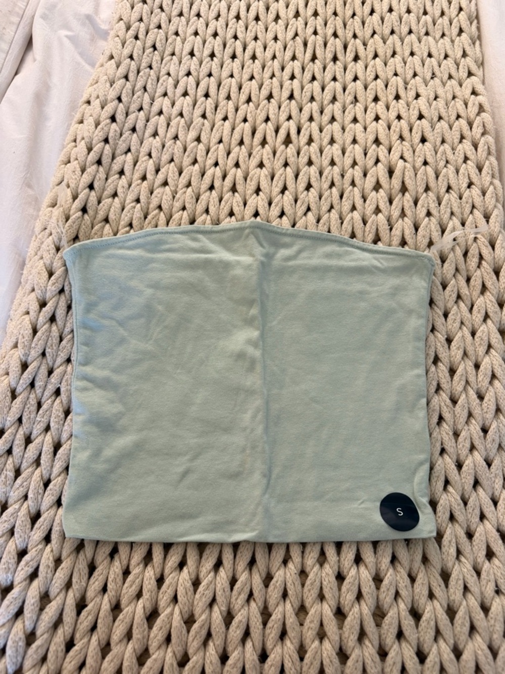 seafoam green tube top
